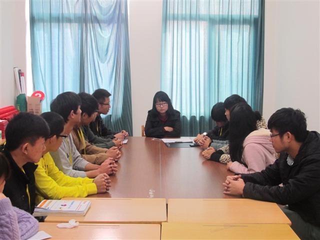 信息工程系计算机协会召开换届后第一次工作会议